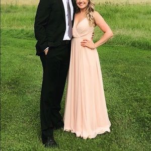 BHLDN Eva Dress - Blush